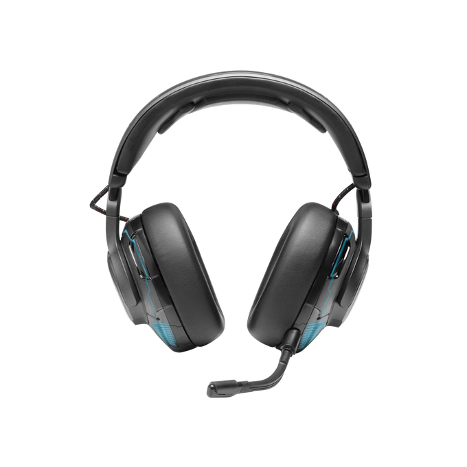 JBL Quantum ONE - Black - USB Wired Over-Ear Professional PC Gaming Headset with Head-Tracking Enhanced QuantumSPHERE 360 - Front image number null
